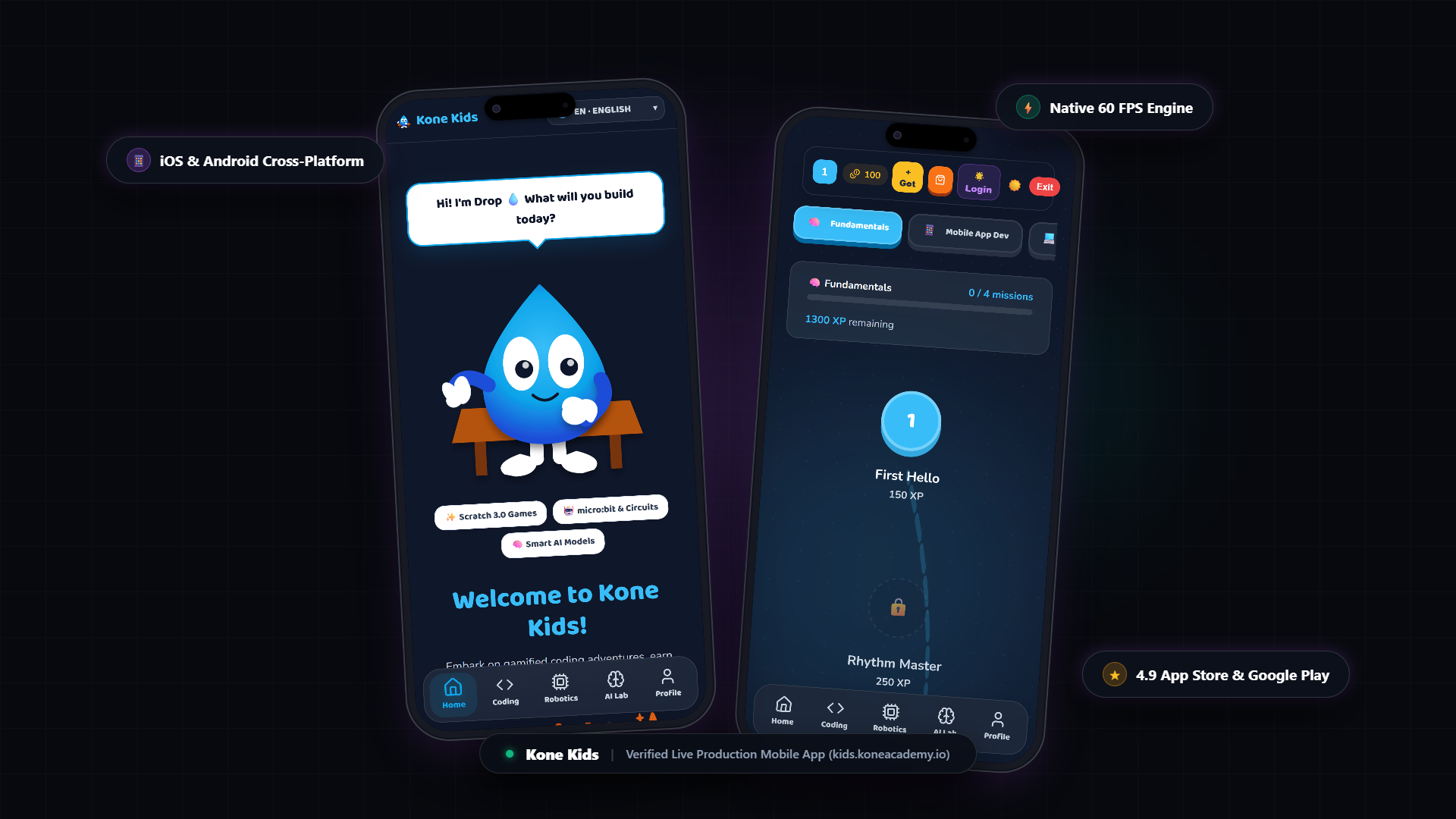 iOS & Android Mobile App Development Live Production Showcase
